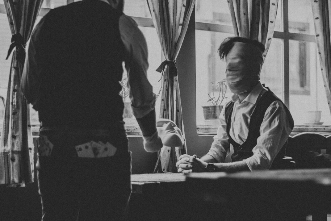 detective interviewing suspect