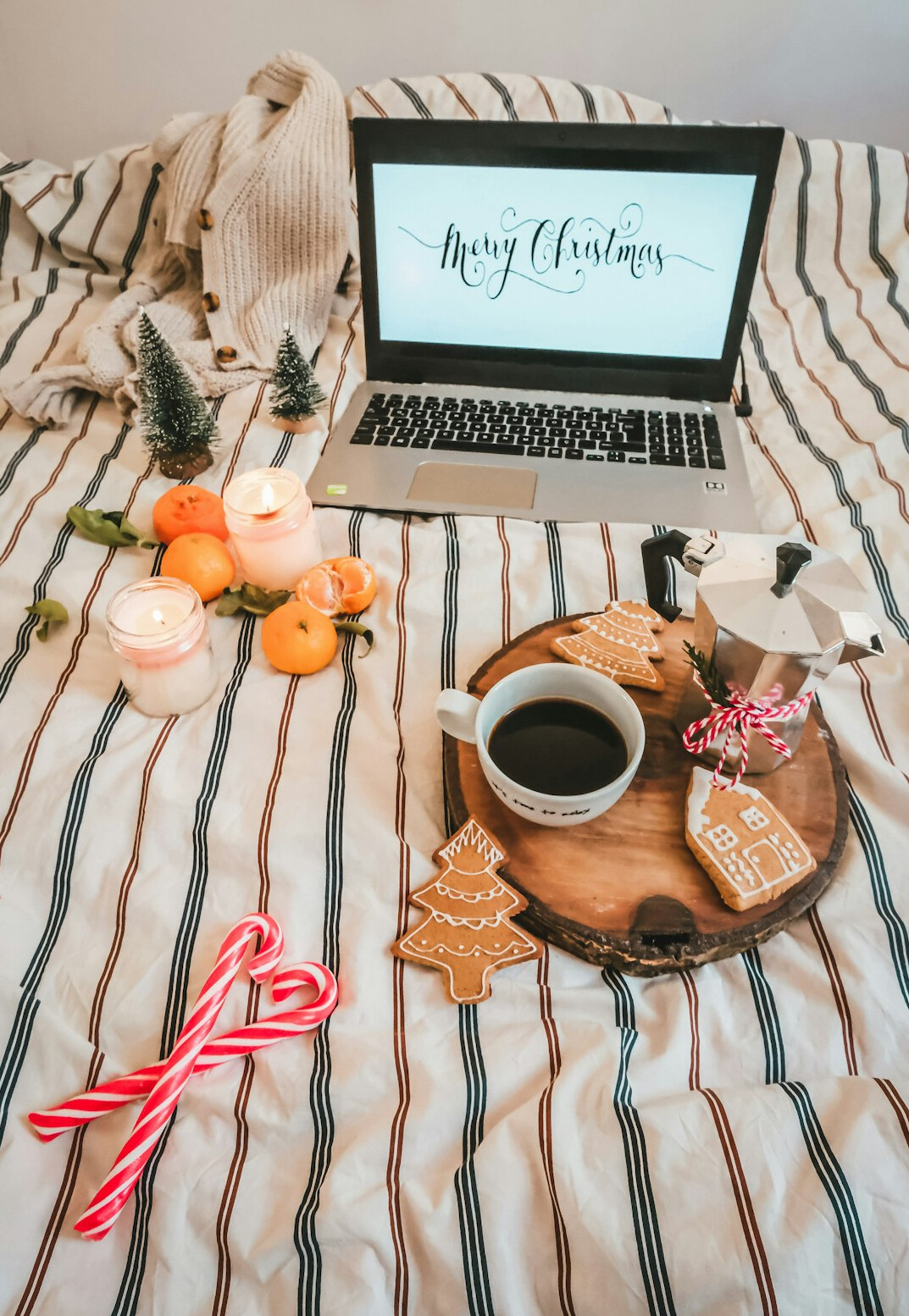 Laptop and coffee on a writer's desk